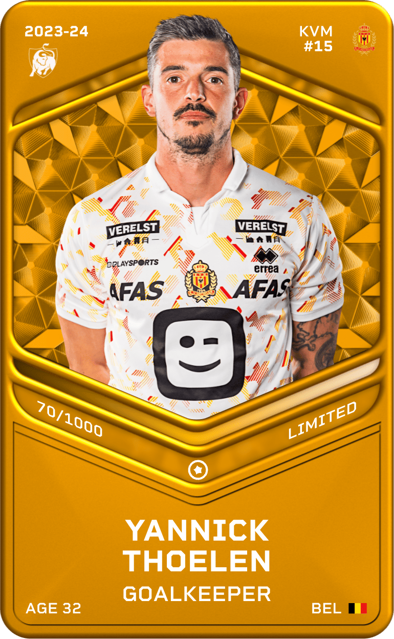 Yannick Thoelen 2023-24 • Limited 70/1000