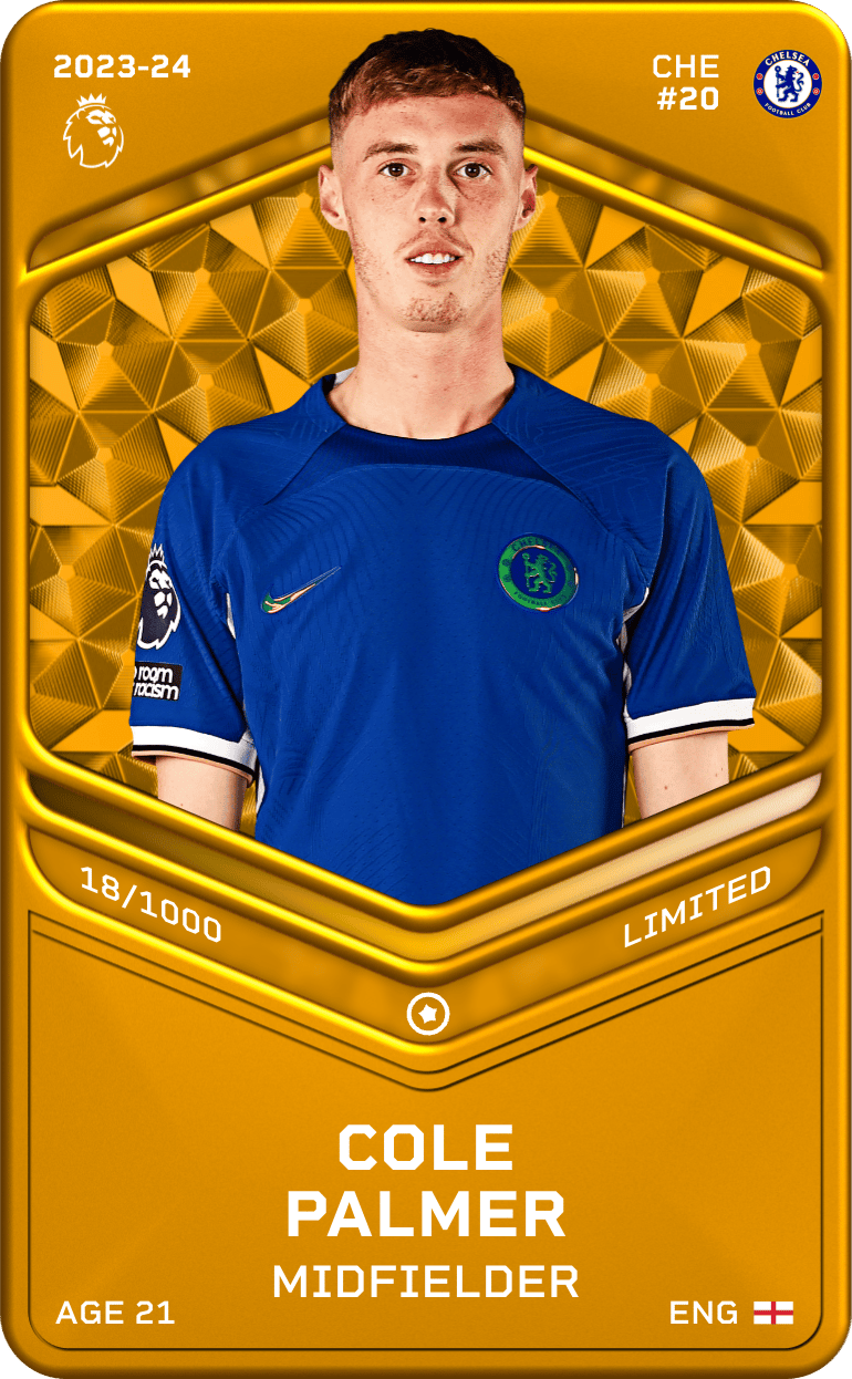 Cole Palmer 2023-24 • Limited 18/1000