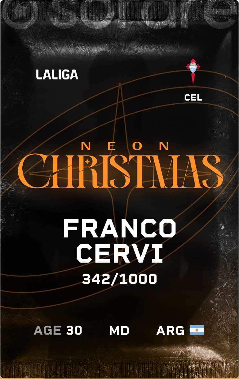 Franco Cervi 2024-25 • Limited 342/1000