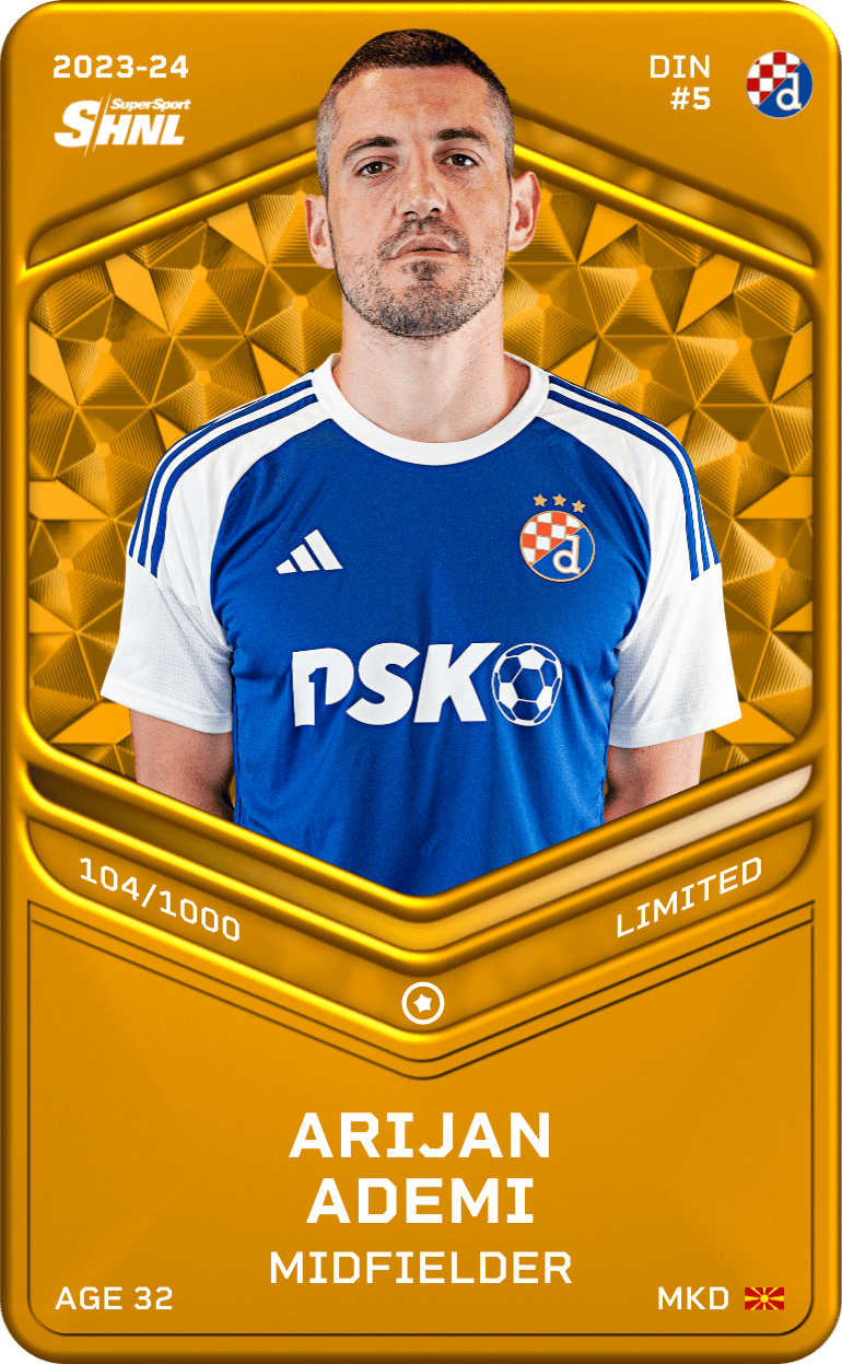 Arijan Ademi 2023-24 • Limited 104/1000