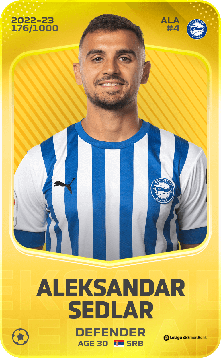 Aleksandar Sedlar 2022-23 • Limited 176/1000