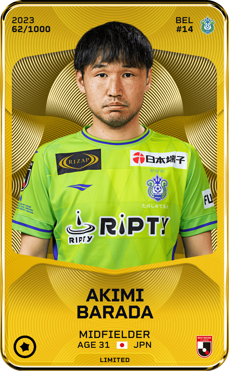 Akimi Barada 2023-24 • Limited 62/1000