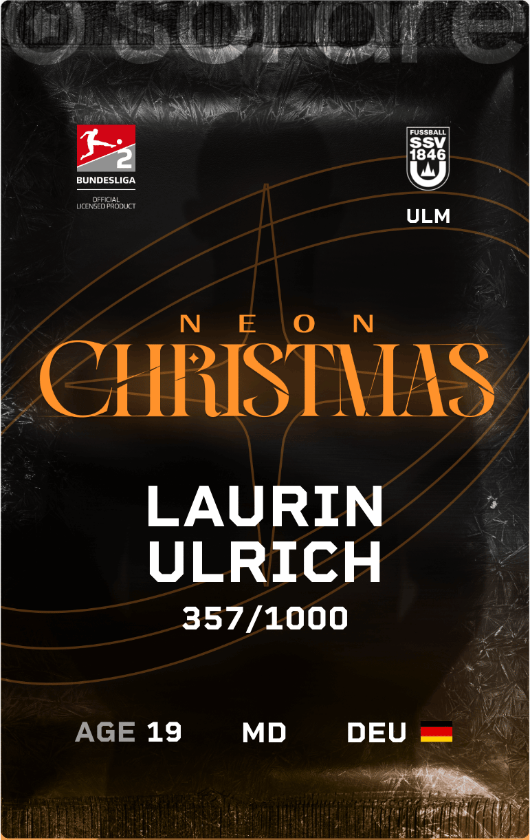 Laurin Ulrich 2024-25 • Limited 357/1000