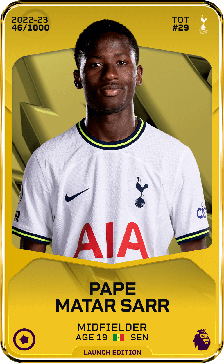 Pape Matar Sarr 2022-23 • Limited 46/1000