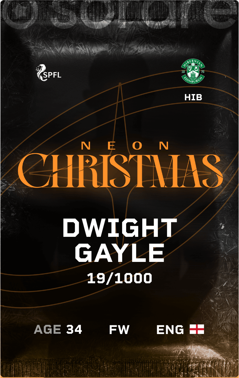 Dwight Gayle 2024-25 • Limited 19/1000