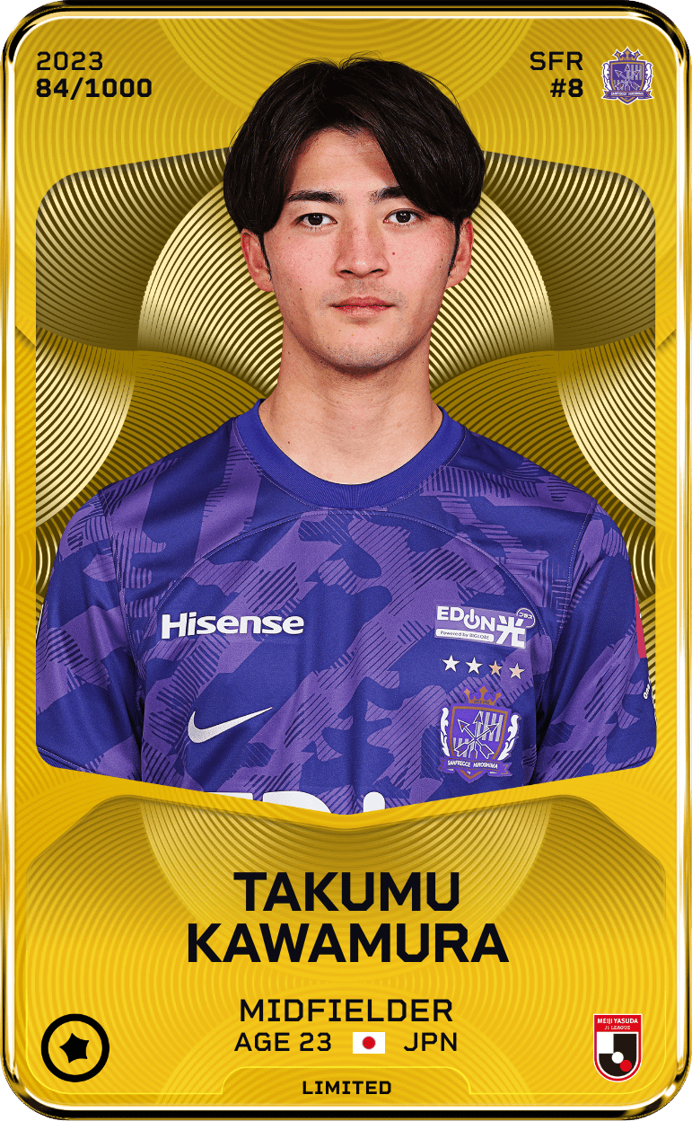 Takumu Kawamura 2023-24 • Limited 84/1000