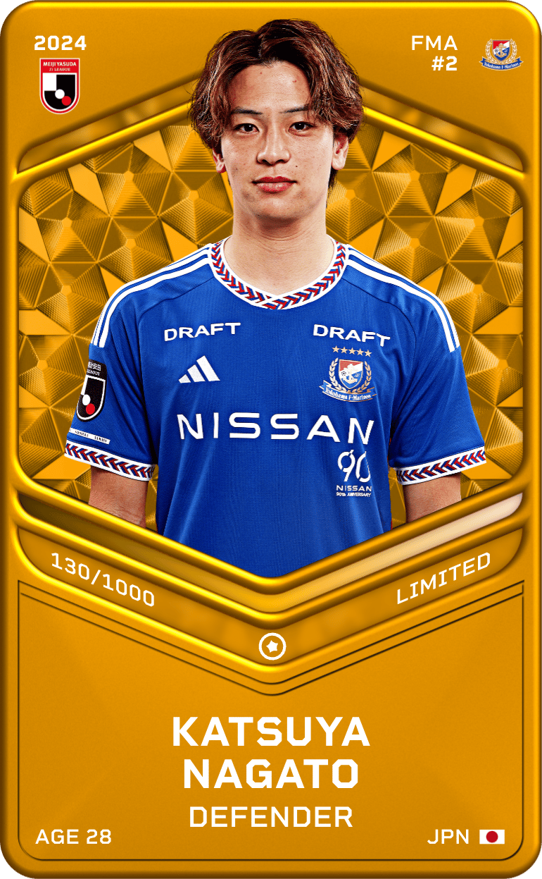 Katsuya Nagato 2024-25 • Limited 130/1000