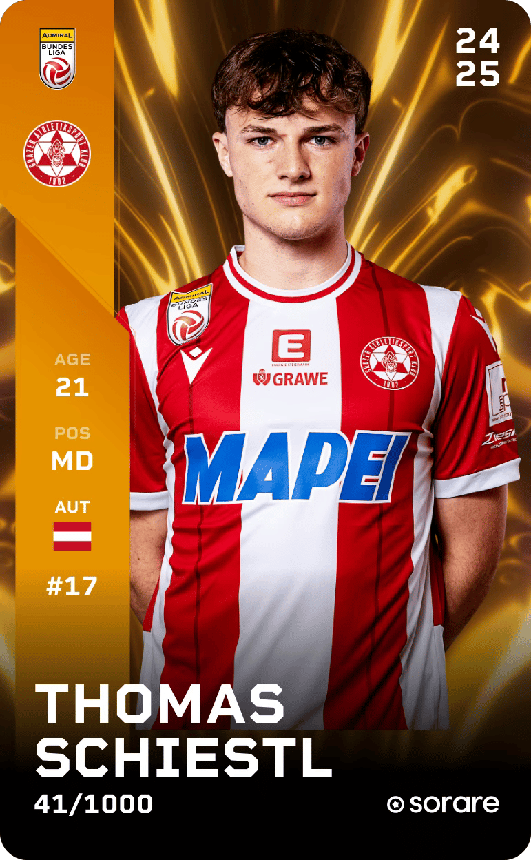Thomas Schiestl 2024-25 • Limited 41/1000