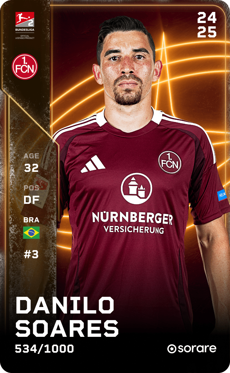 Danilo Soares 2024-25 • Limited 534/1000
