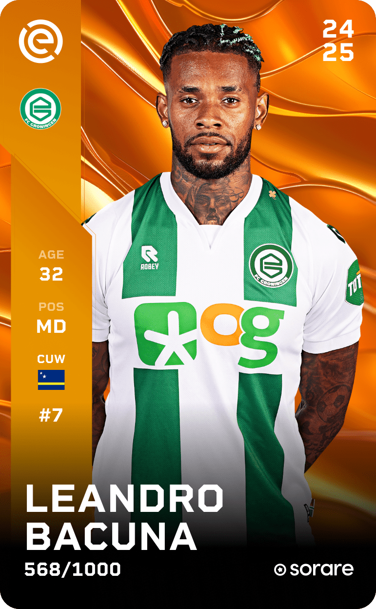 Leandro Bacuna 2024-25 • Limited 568/1000