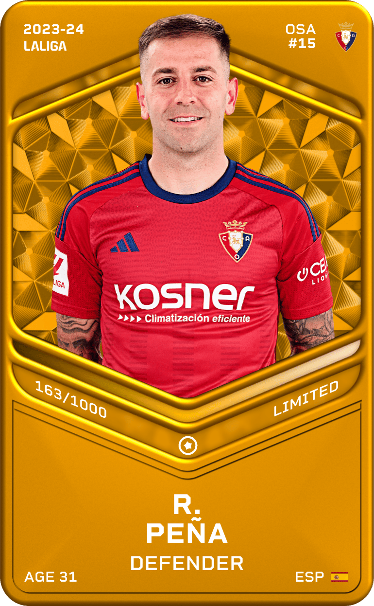 R. Peña 2023-24 • Limited 163/1000