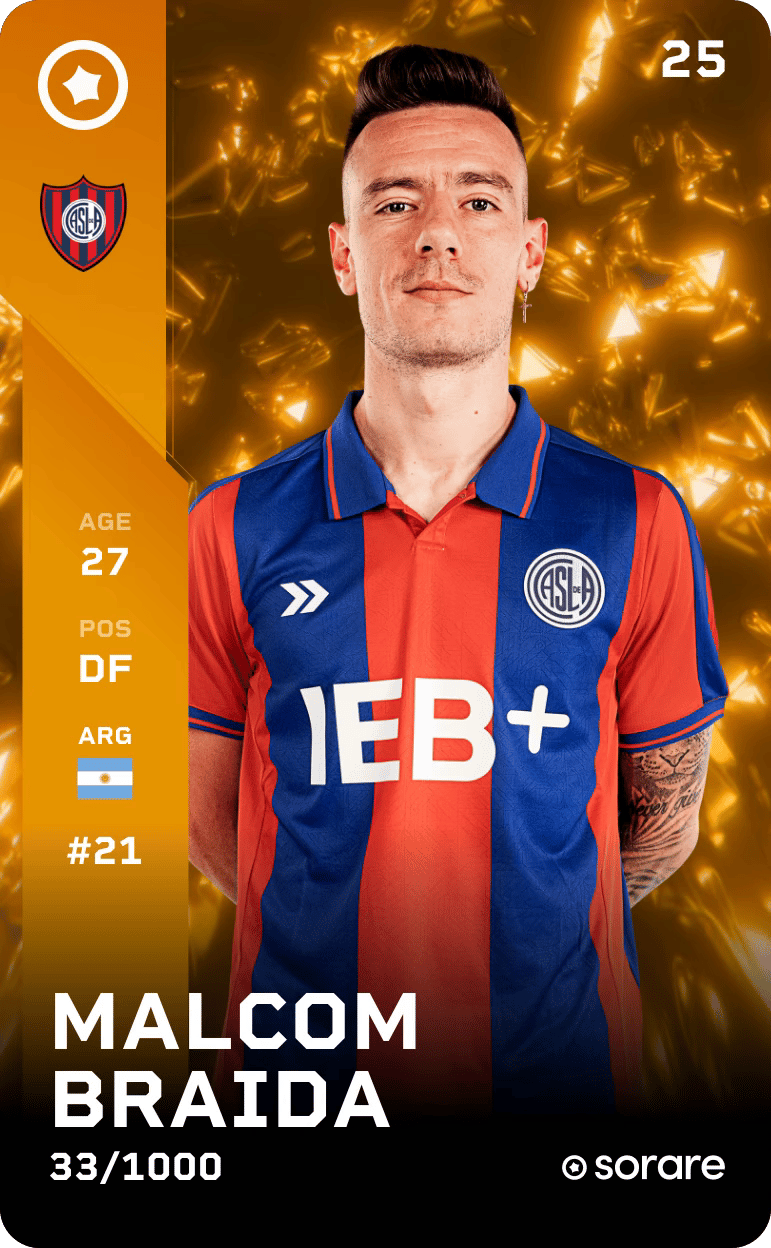Malcom Braida 2025-26 • Limited 33/1000