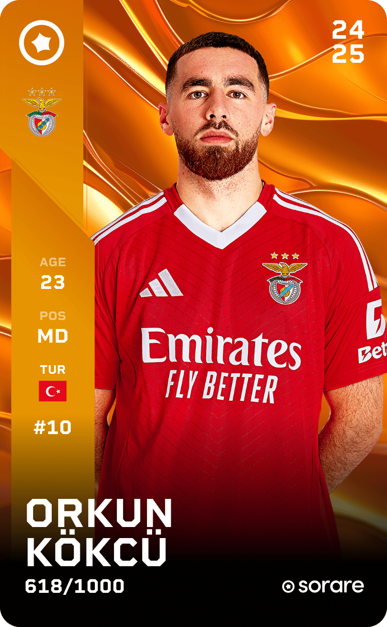 Orkun Kökçü 2024-25 • Limited 618/1000