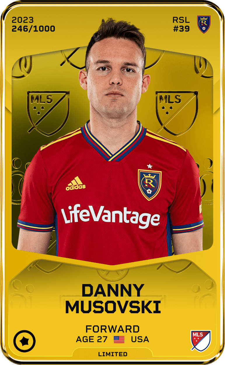 Danny Musovski 2023-24 • Limited 246/1000