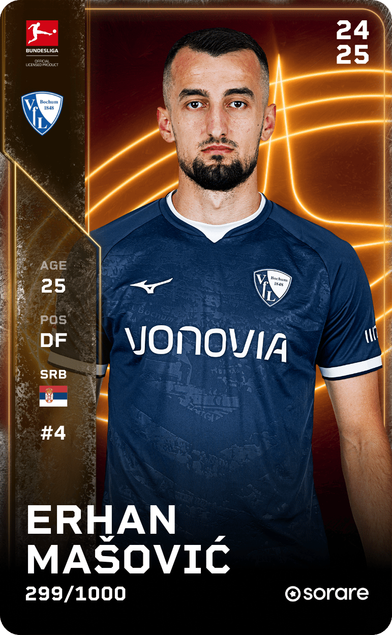 Erhan Mašović 2024-25 • Limited 299/1000