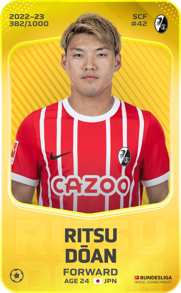 Ritsu Dōan 2022-23 • Limited 382/1000