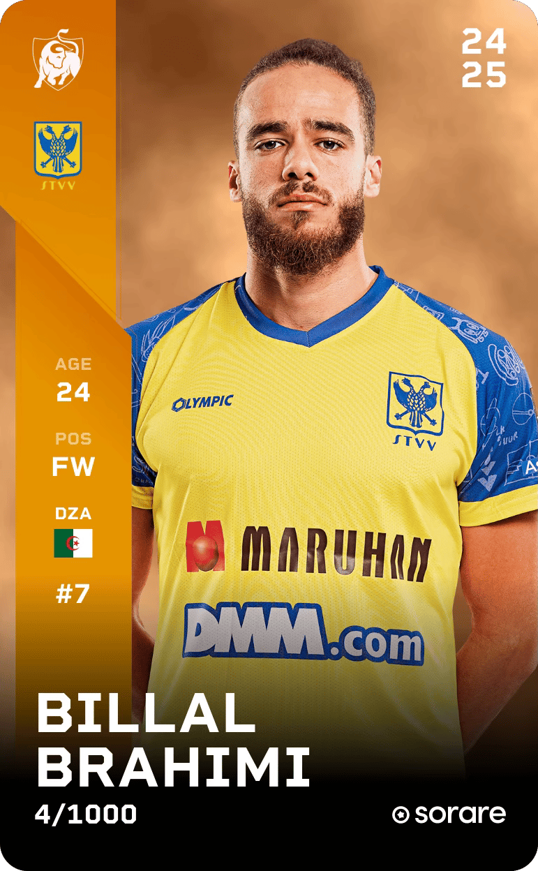 Billal Brahimi 2024-25 • Limited 4/1000