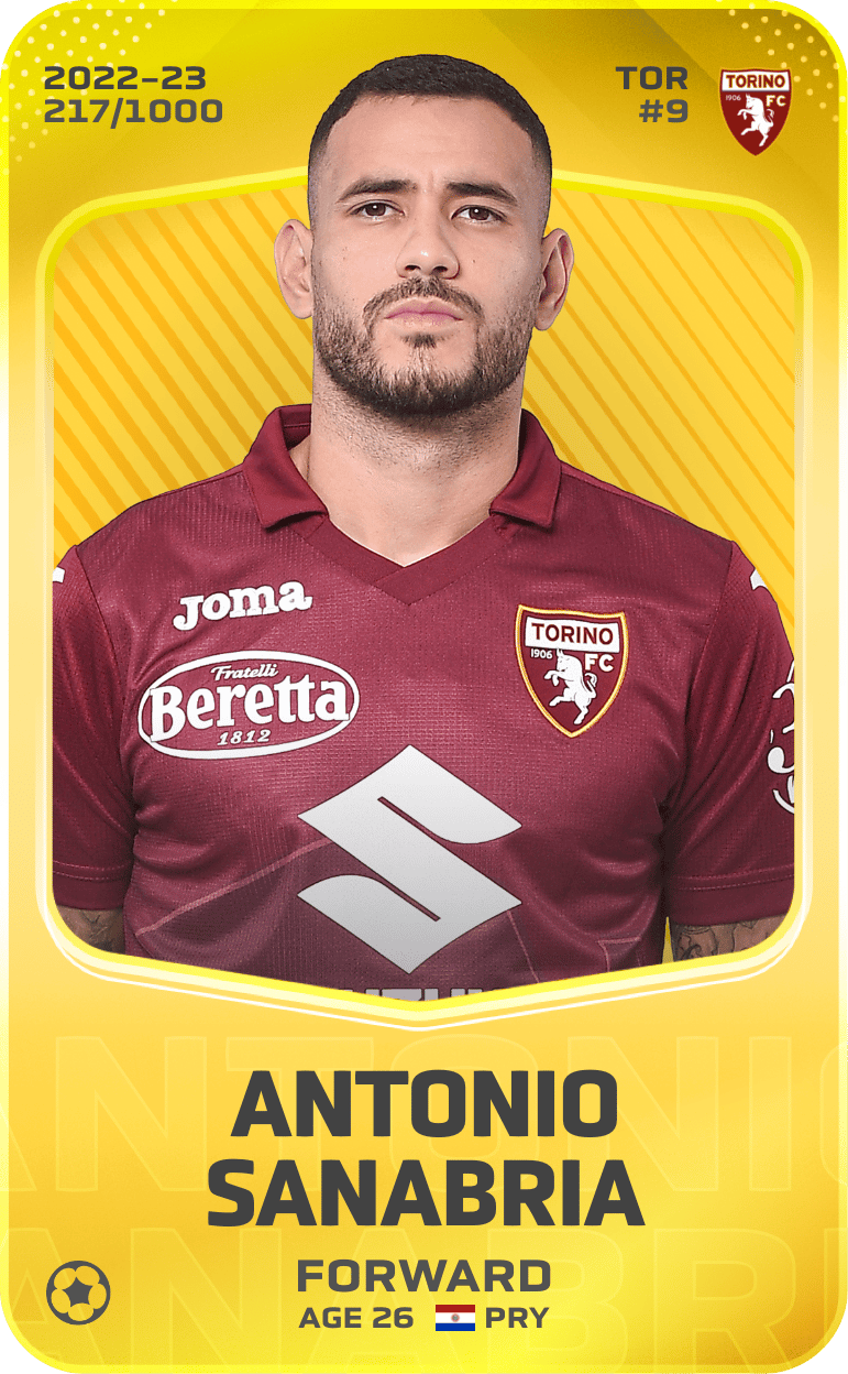 Antonio Sanabria 2022-23 • Limited 217/1000