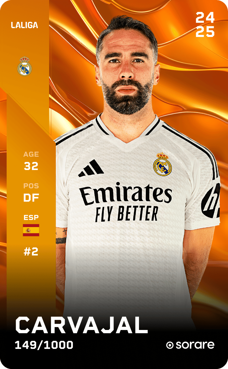 Carvajal 2024-25 • Limited 149/1000
