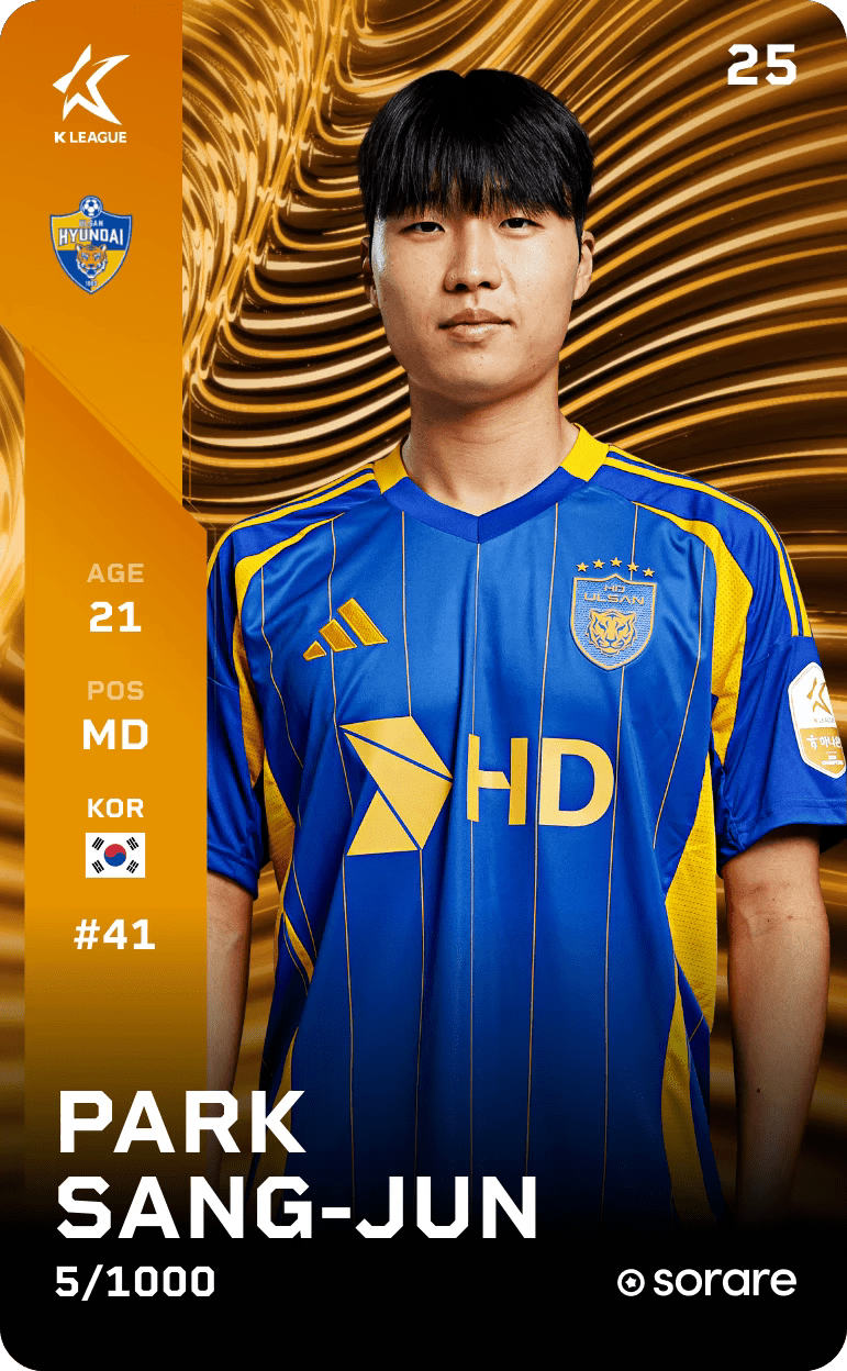 Park Sang-Jun 2025-26 • Limited 5/1000