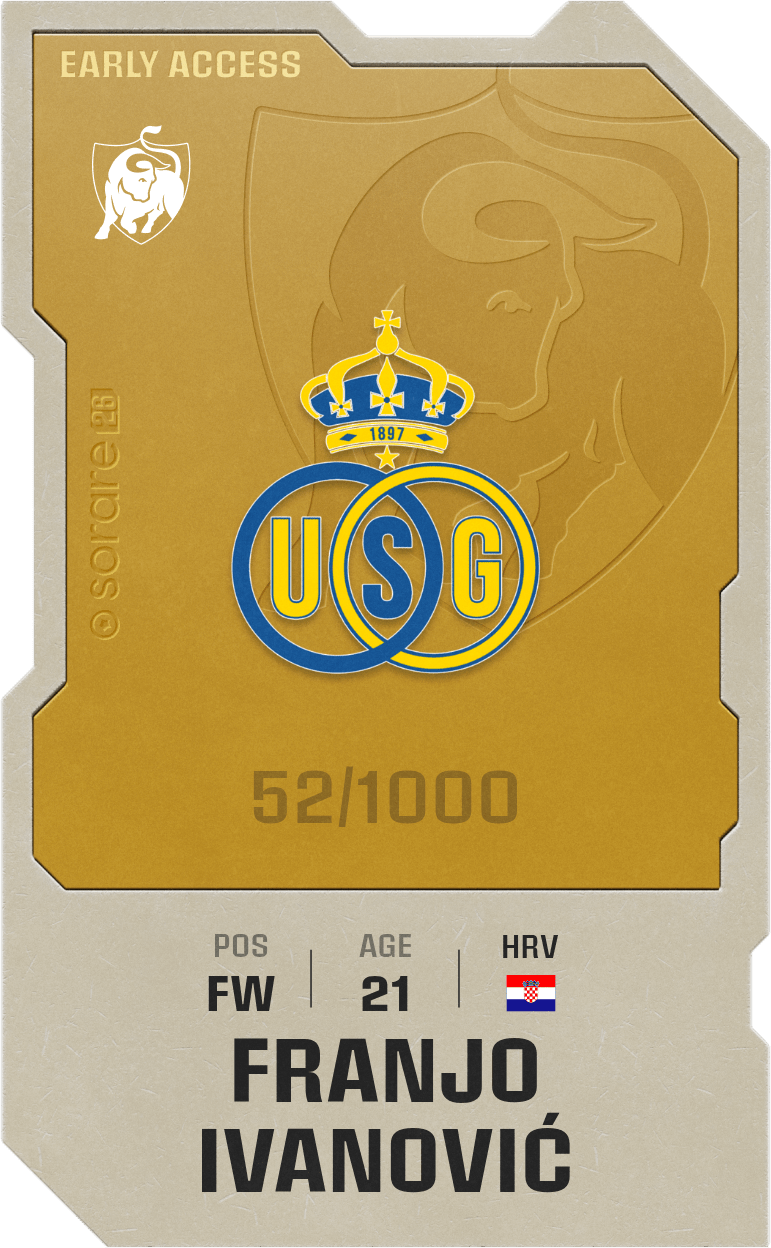 Franjo Ivanović 2025-26 • Limited 52/1000