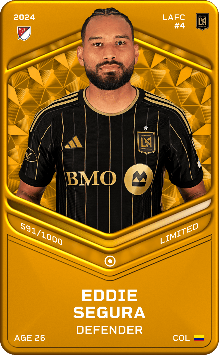 Eddie Segura 2024-25 • Limited 591/1000