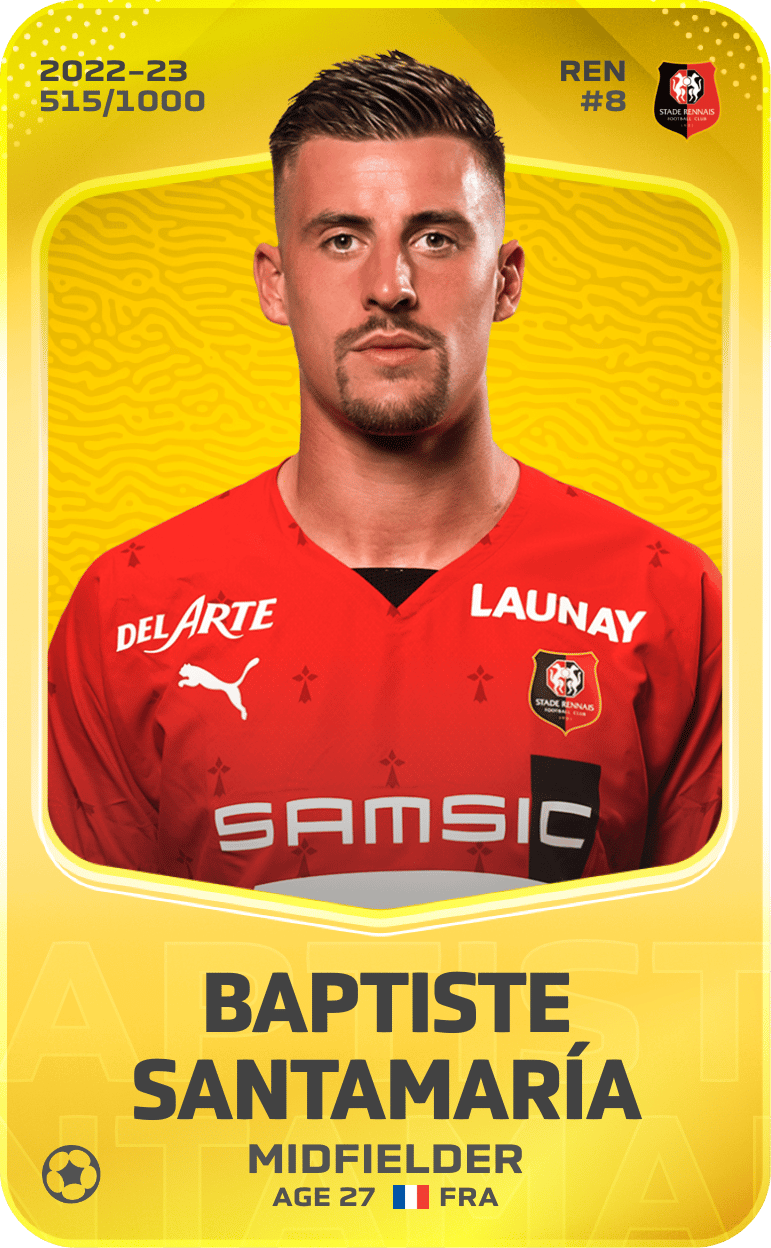 Baptiste Santamaría 2022-23 • Limited 515/1000