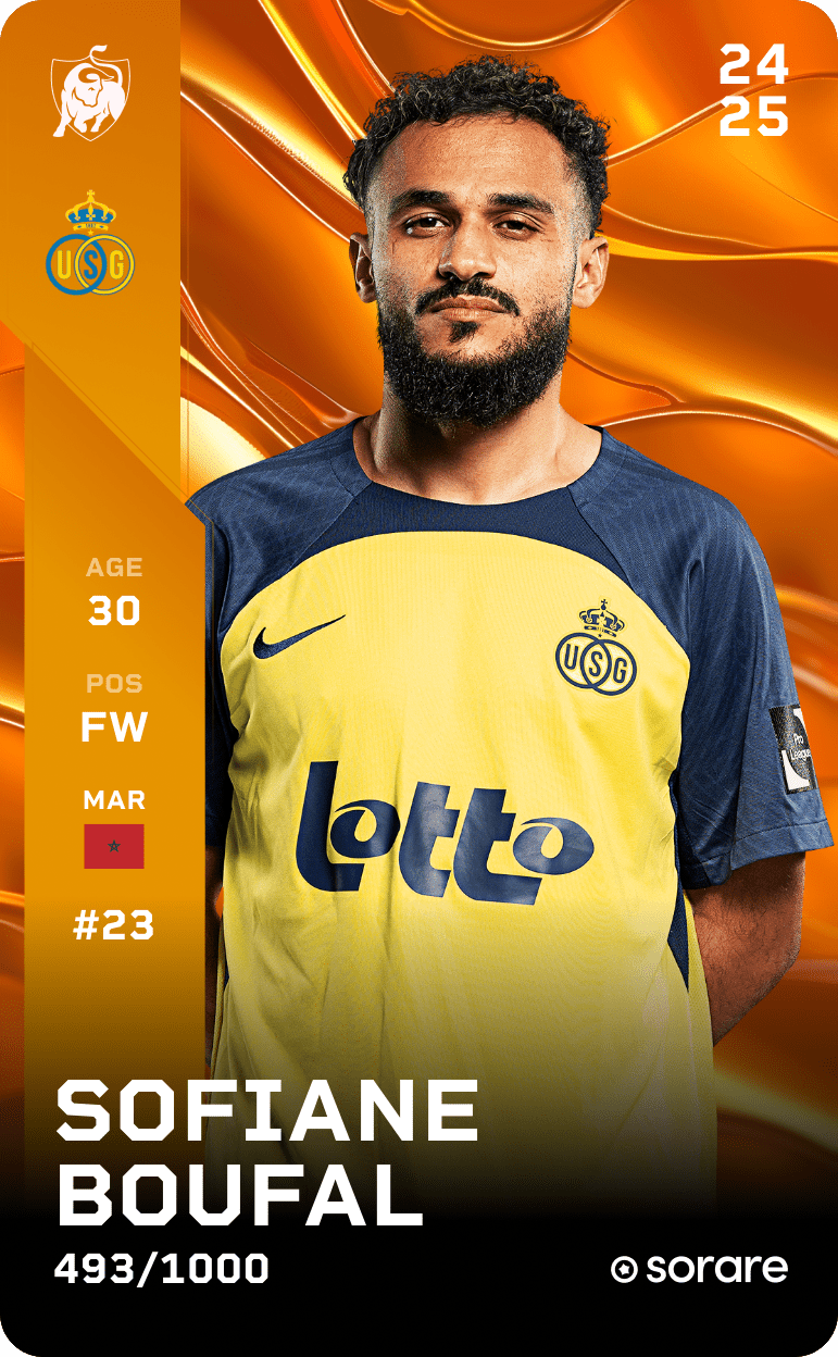 Sofiane Boufal 2024-25 • Limited 493/1000