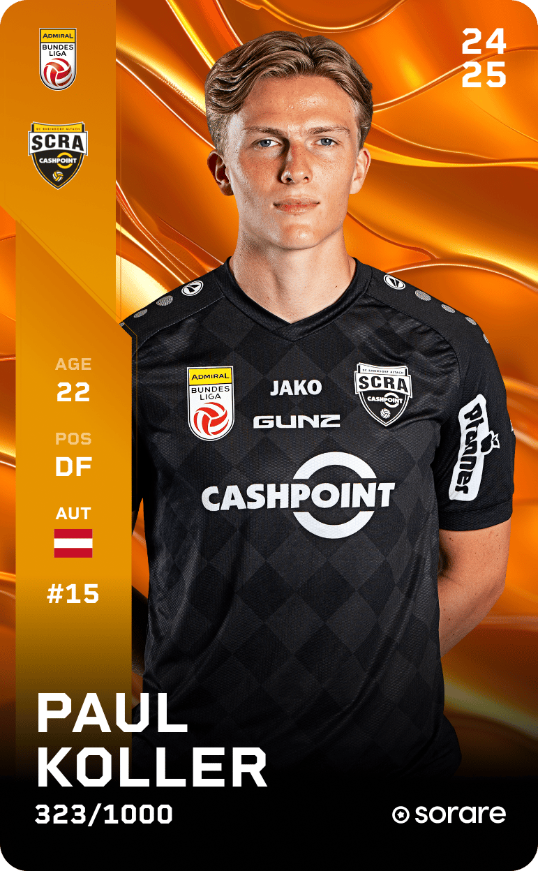 Paul-Friedrich Koller 2024-25 • Limited 323/1000