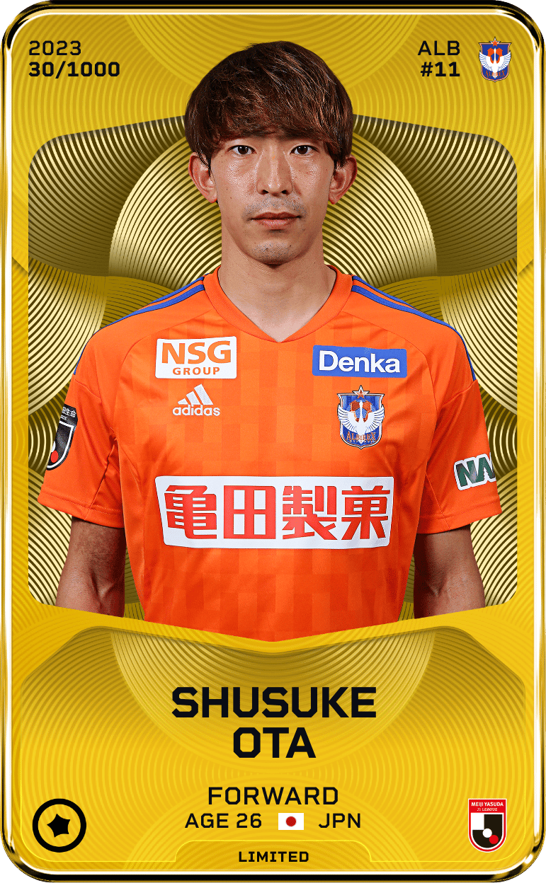 Shusuke Ota 2023-24 • Limited 30/1000