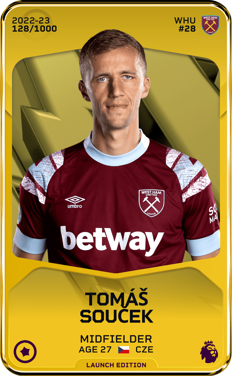 Tomáš Souček 2022-23 • Limited 128/1000