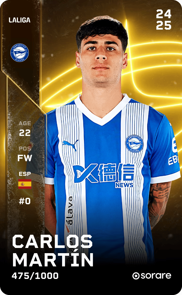 Carlos Martín 2024-25 • Limited 475/1000