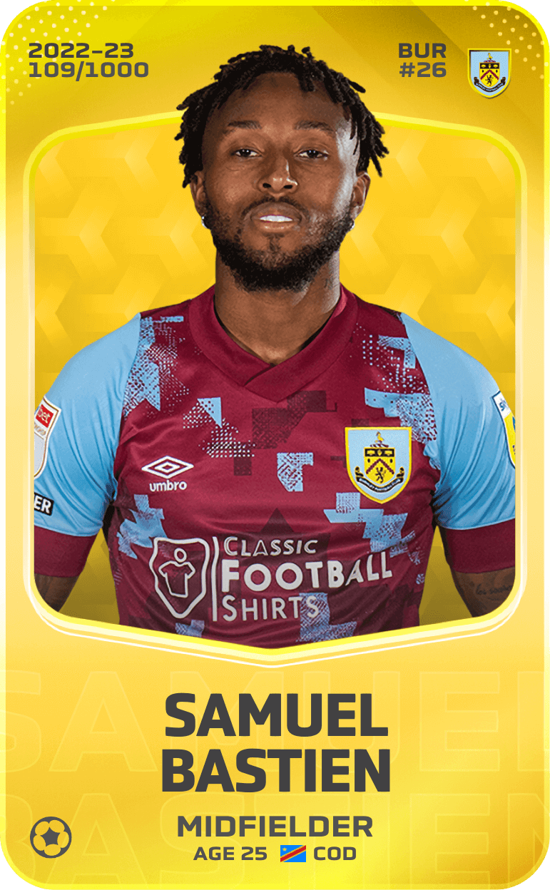 Samuel Bastien 2022-23 • Limited 109/1000