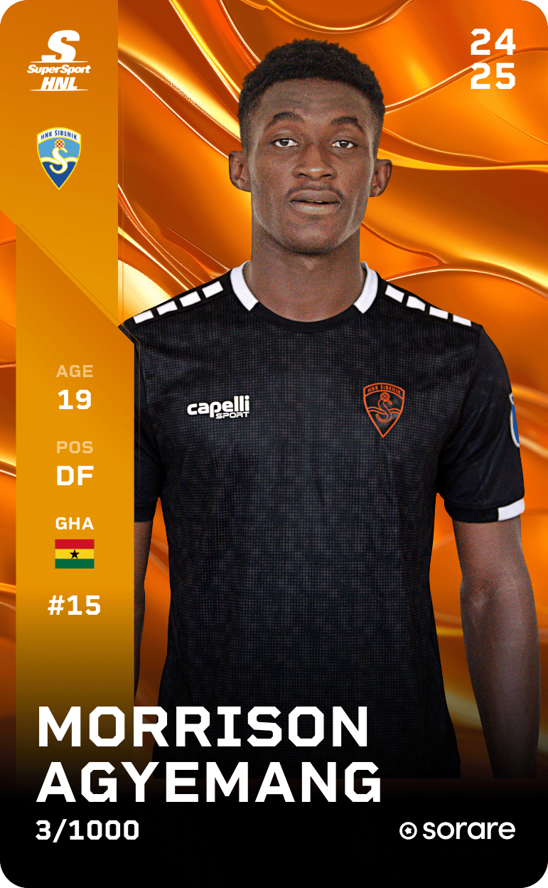 Morrison Agyemang 2024-25 • Limited 3/1000