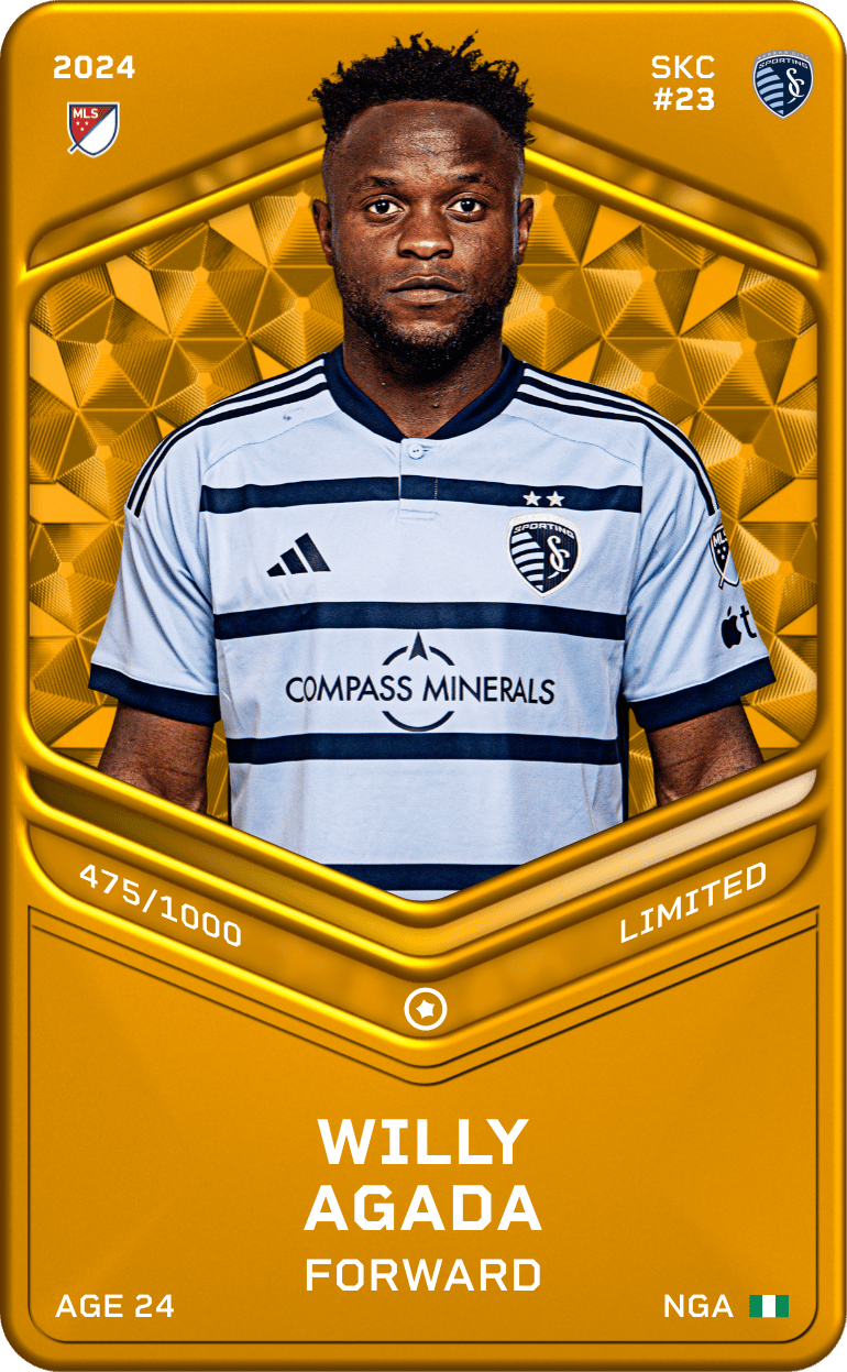 William Agada 2024-25 • Limited 475/1000