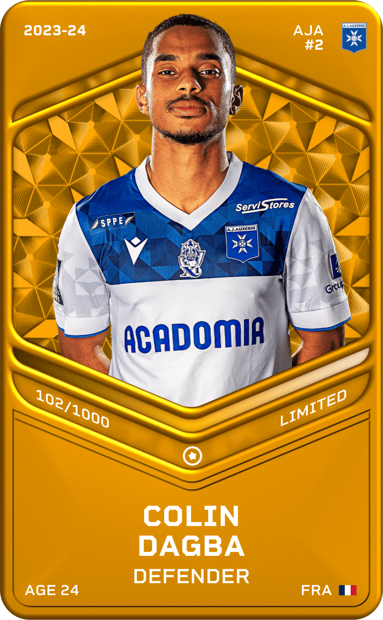 Colin Dagba 2023-24 • Limited 102/1000