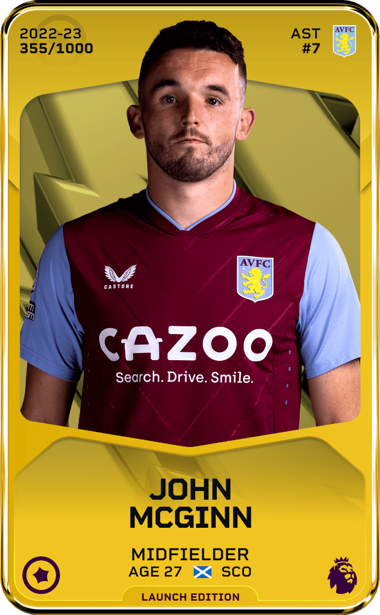 John  McGinn 2022-23 • Limited 355/1000