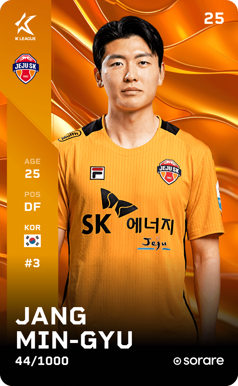 Jang Min-Gyu 2025-26 • Limited 44/1000