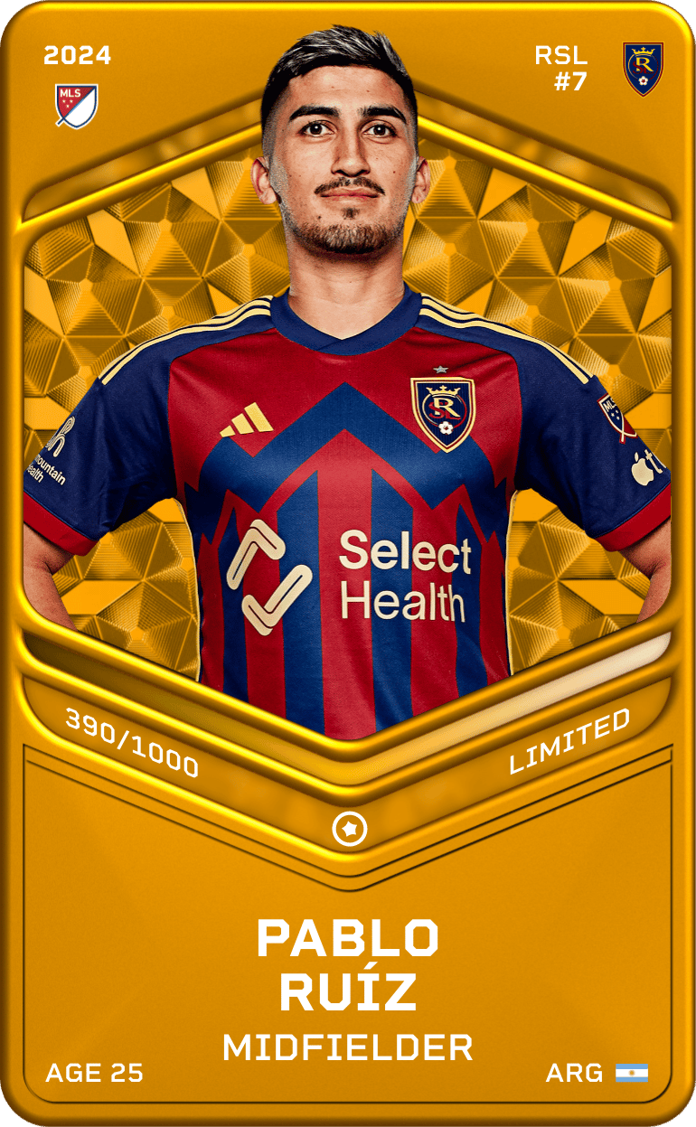 Pablo Ruíz  2024-25 • Limited 390/1000