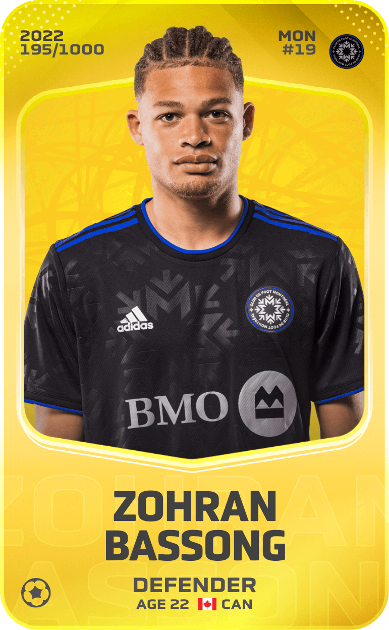 Zohran Bassong 2022-23 • Limited 195/1000