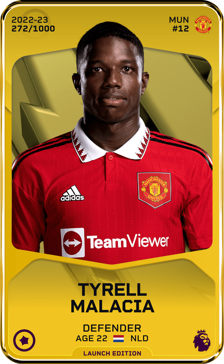 Tyrell Malacia 2022-23 • Limited 272/1000