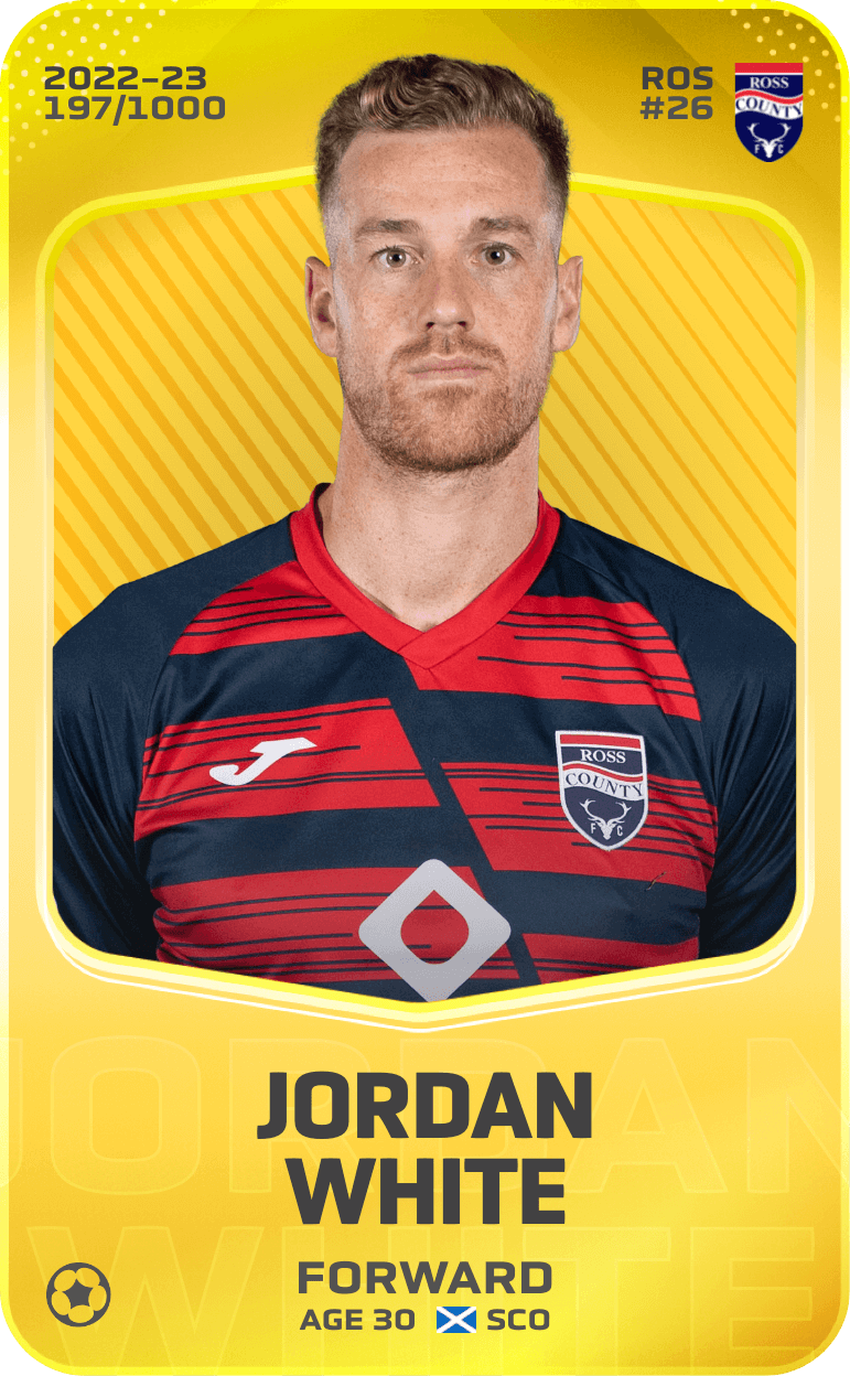 Jordan White 2022-23 • Limited 197/1000