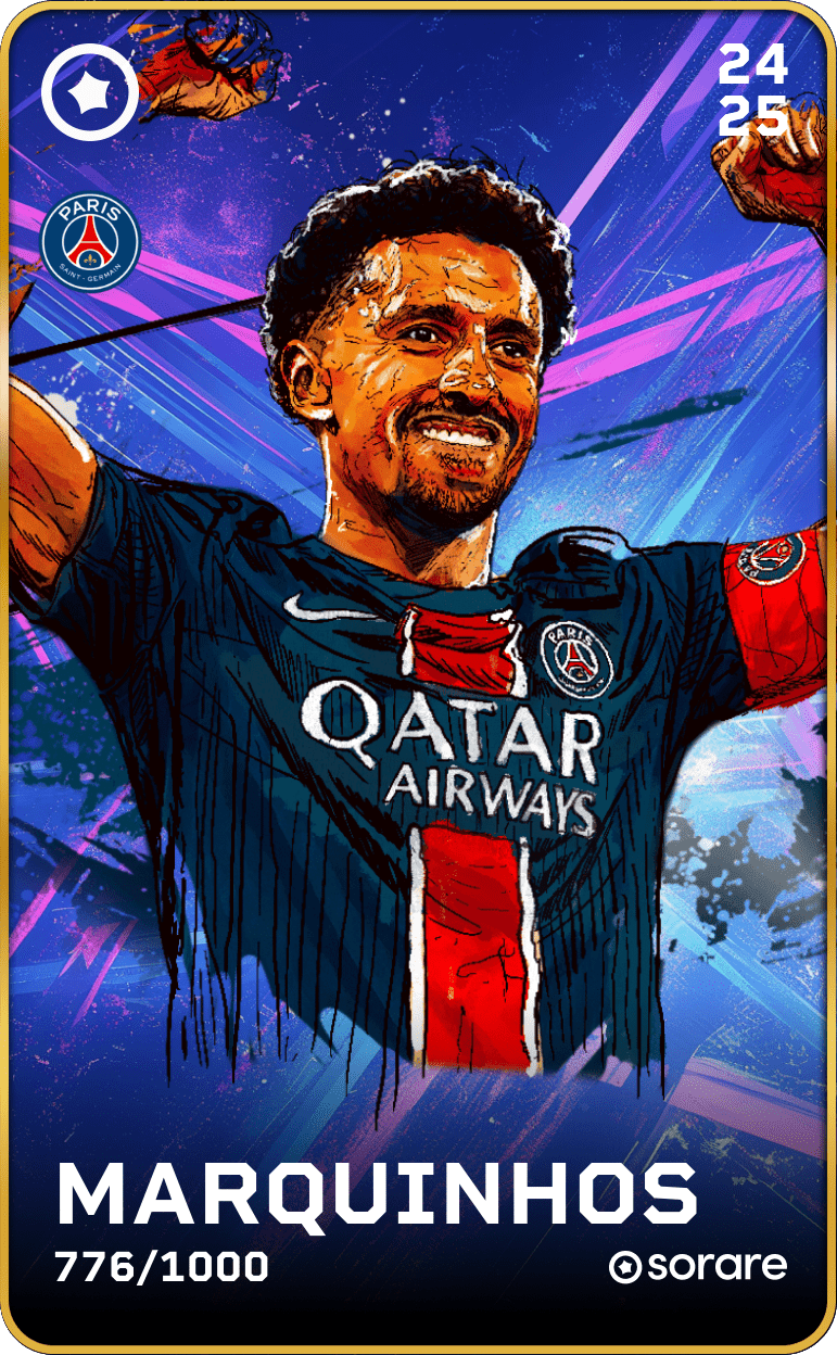 Marquinhos 2024-25 • Limited 776/1000