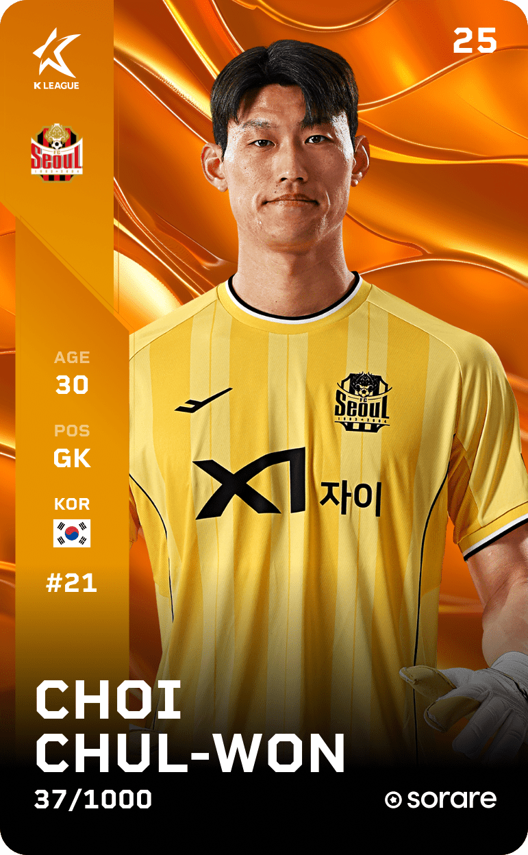 Choi Chul-Won 2025-26 • Limited 37/1000