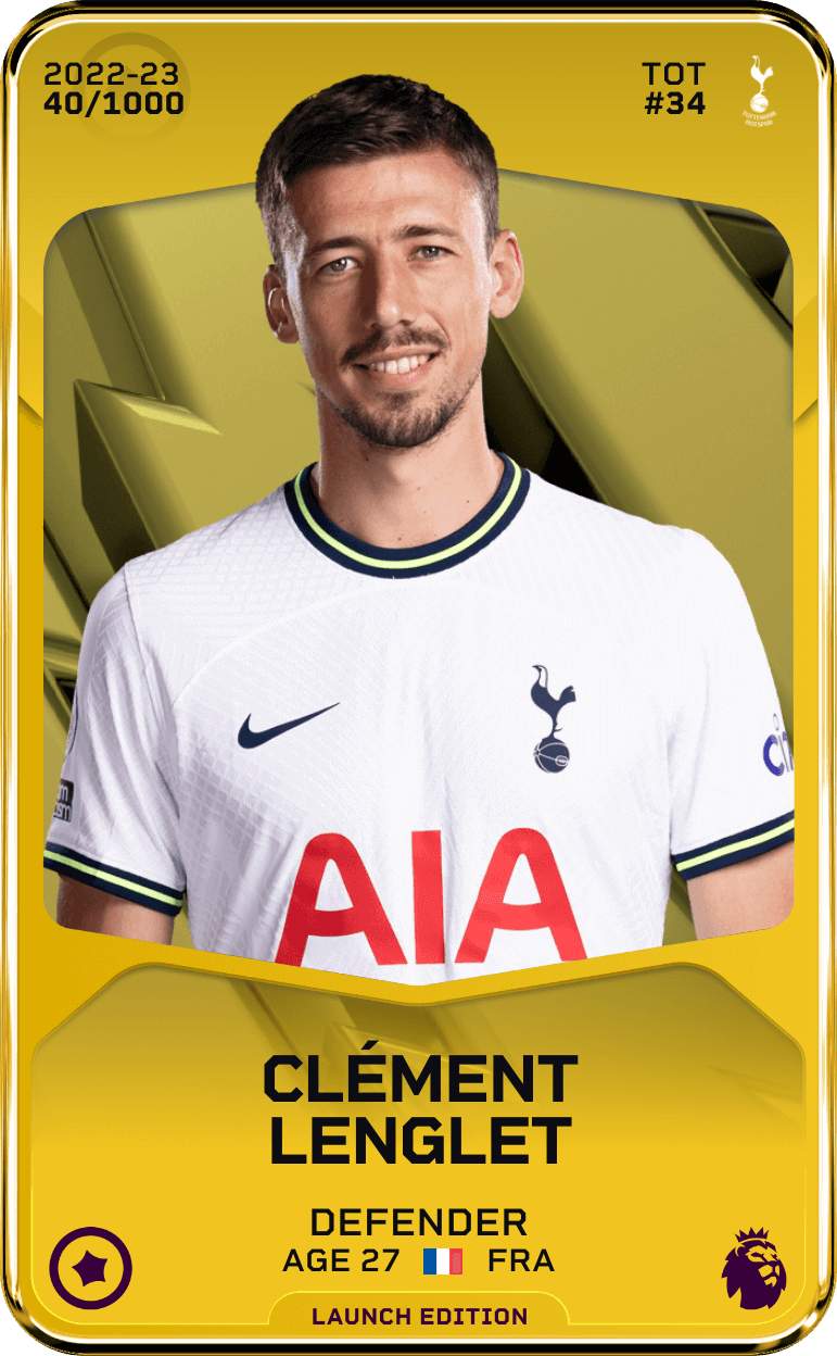 Clément Lenglet 2022-23 • Limited 40/1000