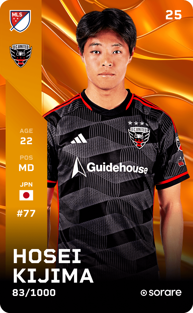 Hosei Kijima 2025-26 • Limited 83/1000