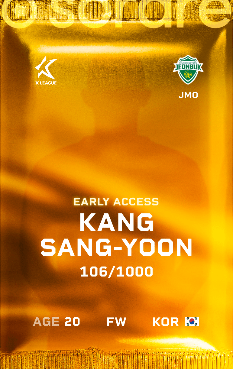 Kang Sang-Yoon 2025-26 • Limited 106/1000