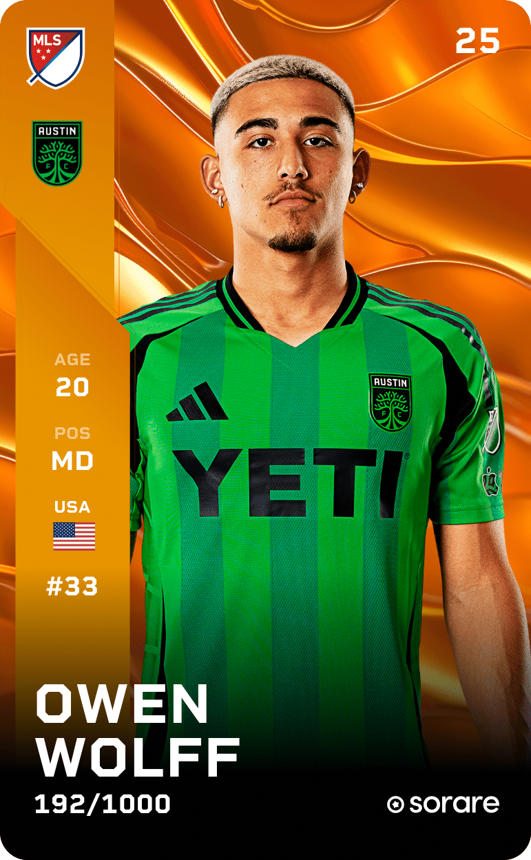 Owen Wolff 2025-26 • Limited 192/1000