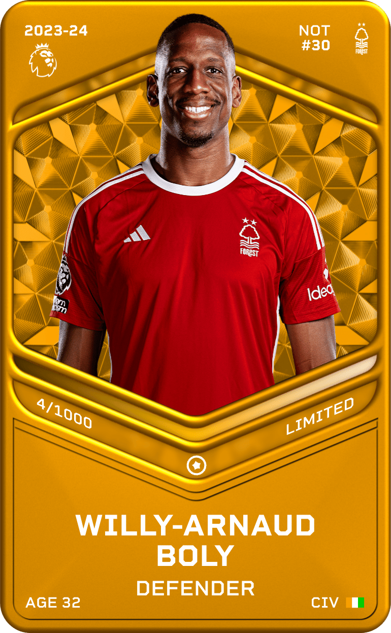 Willy-Arnaud Boly 2023-24 • Limited 4/1000