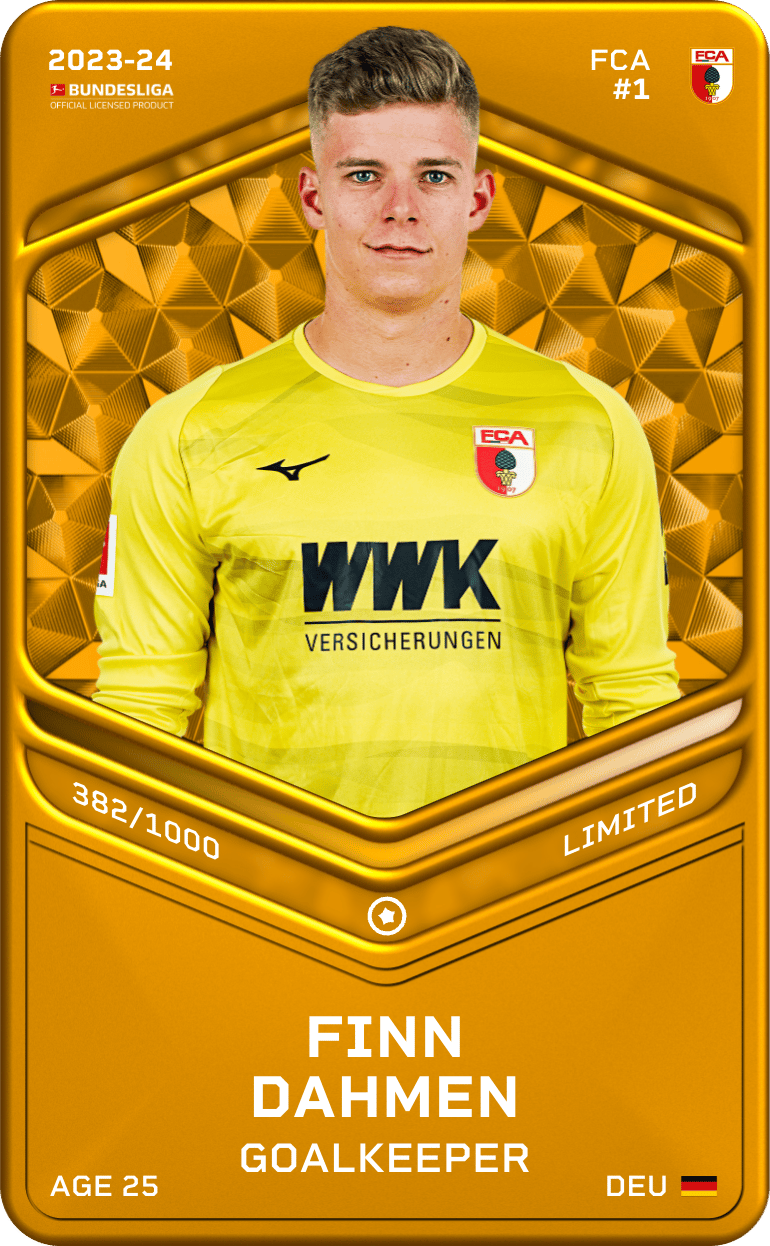 Finn Dahmen 2023-24 • Limited 382/1000